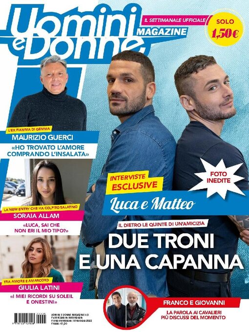 Title details for Uomini e Donne Magazine by RTI spa - Available